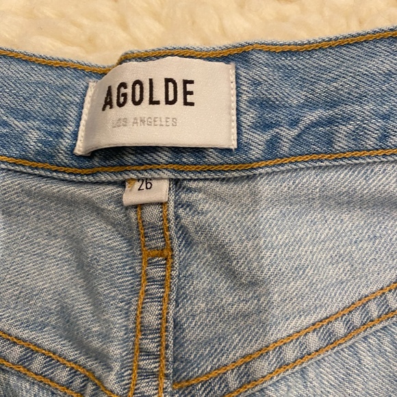 Agolde Riley Women's High Rise Straight - Picture 8 of 13